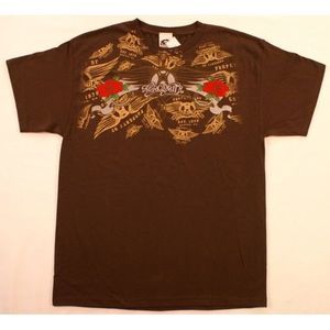 Aerosmith T-Shirt Large Logo Roses NWT